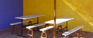 Espacio de descanso para el visitante